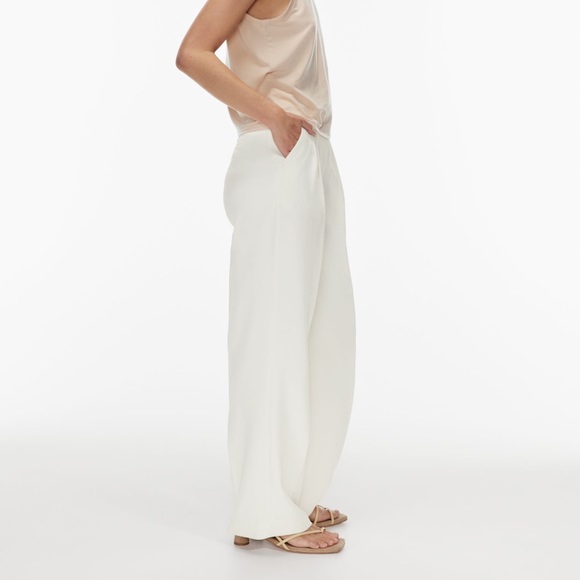 Aritzia Wilfred Effortless Pants 00 Light Birch - Picture 1 of 7